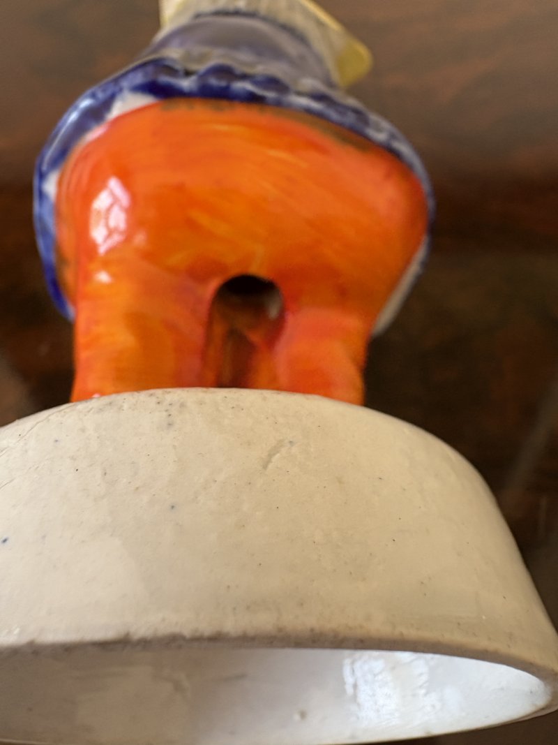 Antique Victorian Staffordshire Toby Pepperpot Figure - Image 8